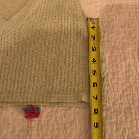 Pacsun basics green sweater tank XS new - Picture 4 of 5